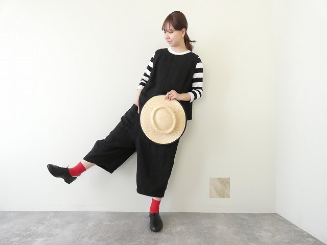 tumugu(ツムグ) ソリトリネン8分丈パンツ(TB23245)